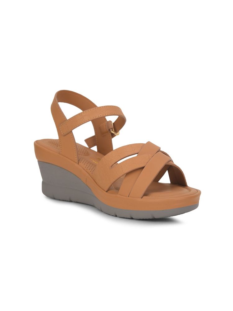 Bata Women Tan Sandals-picture-22
