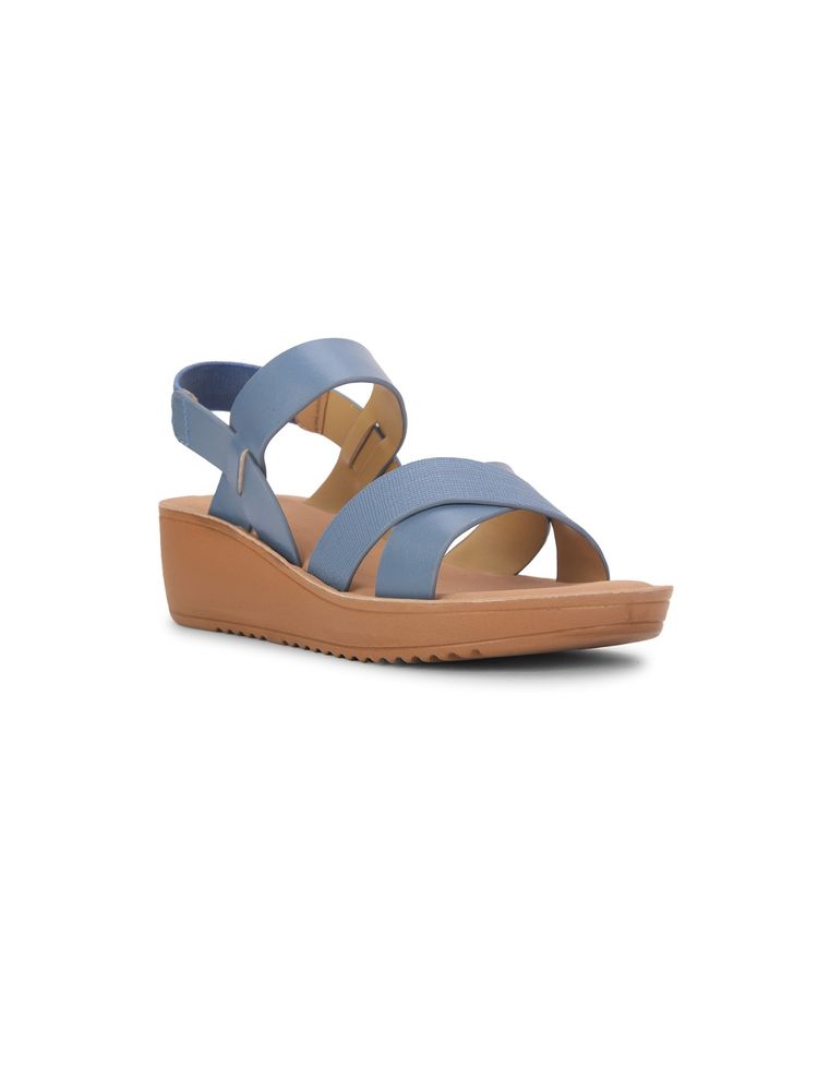 Bata Women Blue Sandals-picture-11