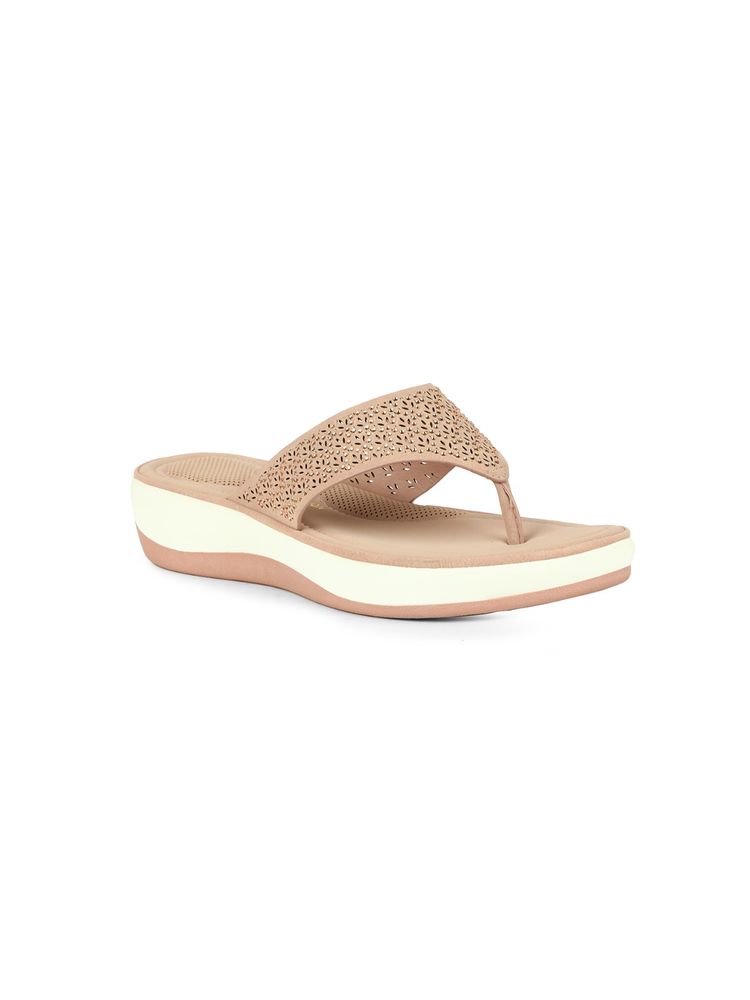 Bata Women Beige Sandals-picture-41