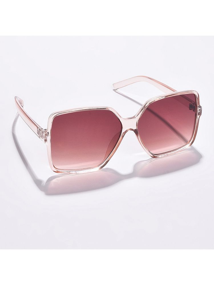 Haute Sauce Women Brown Lens White Butterfly Sunglasses (55)-picture-17