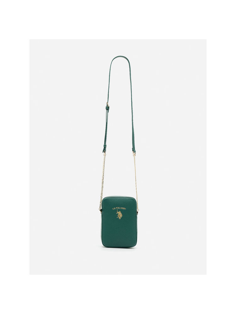 U.S. POLO ASSN. Hannah Green crossbody Handbag with Solid Finish-picture-16