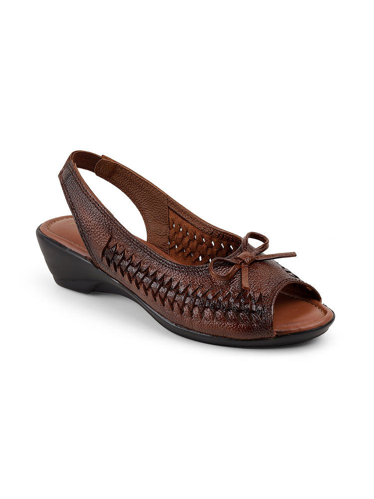 PEPPER Rust Wedge Heels-image-32