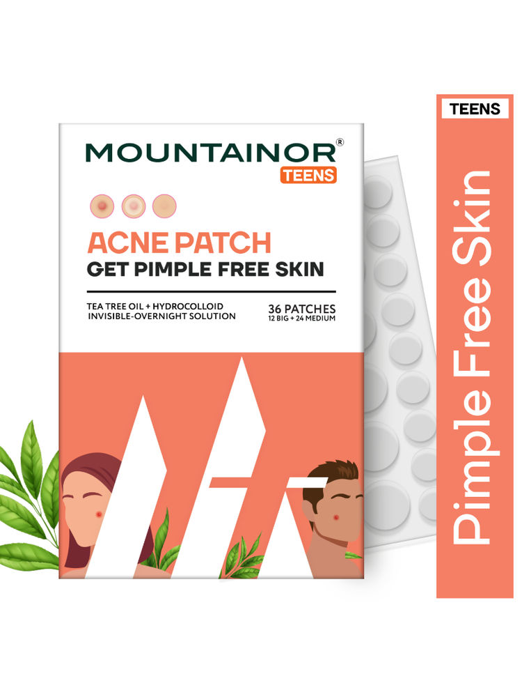 Mountainor Teen Acne Pimple Patch Strips, Salicylic Acid + Tea Tree Oil Clean & Clear Spot Corrector