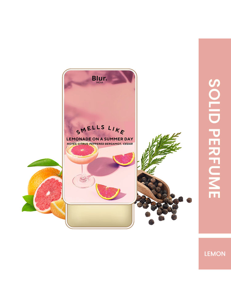 the blur store BLUR India Smells Like Lemonade On A Summer Day Solid Perfume-picture-18