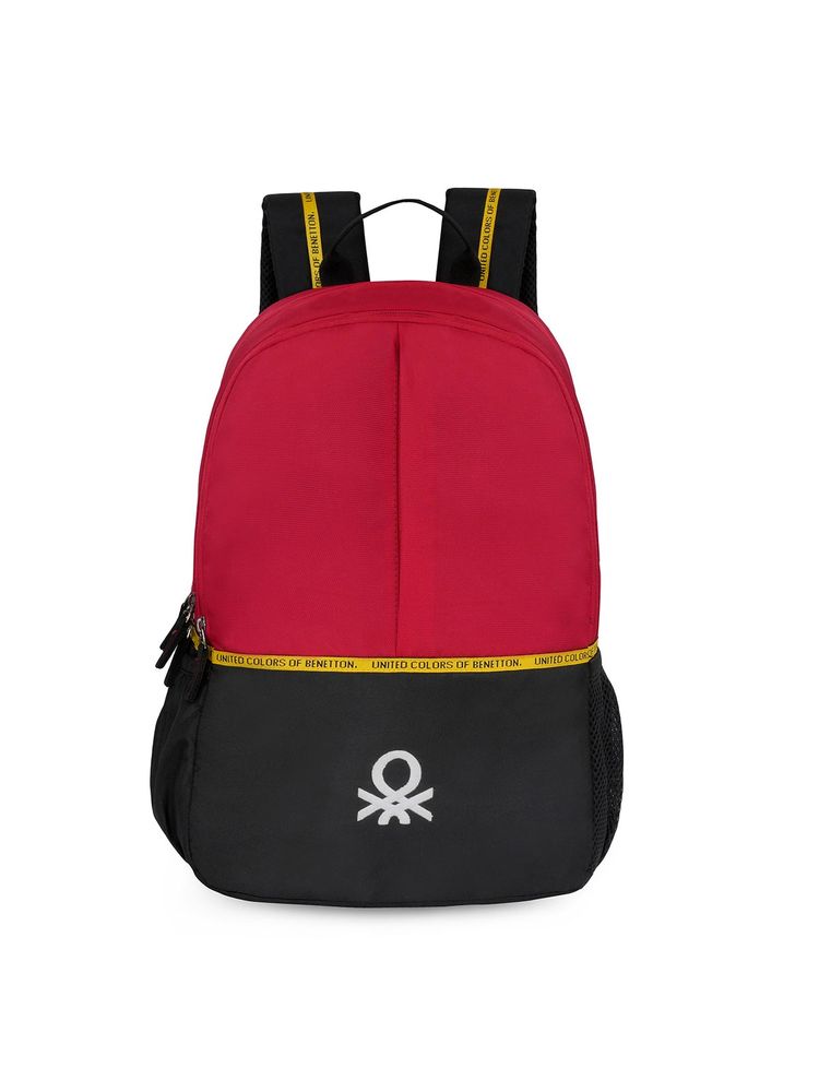 united colors of benetton fashion United Colors of Benetton Cairate Unisex 14 Inch Laptop Backpack - Red-picture-15
