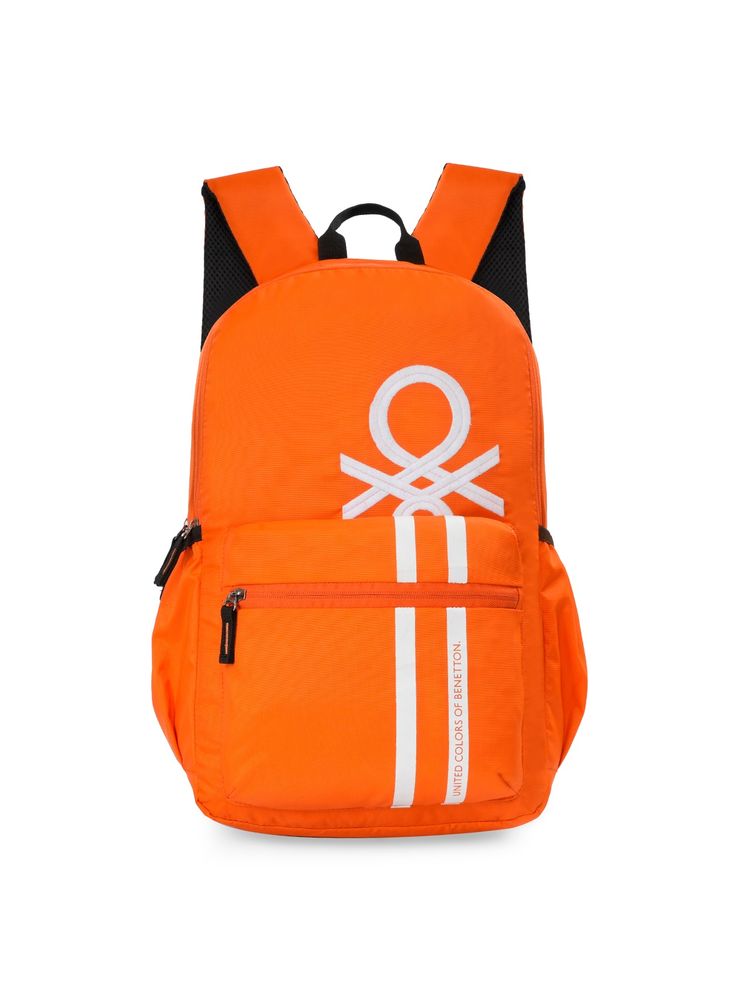 United Colors of Benetton Fiesco Unisex 14 Inch Laptop Backpack - Orange-image-32