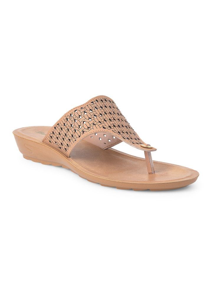 Bata Women Beige Synthetic Sandals-picture-19
