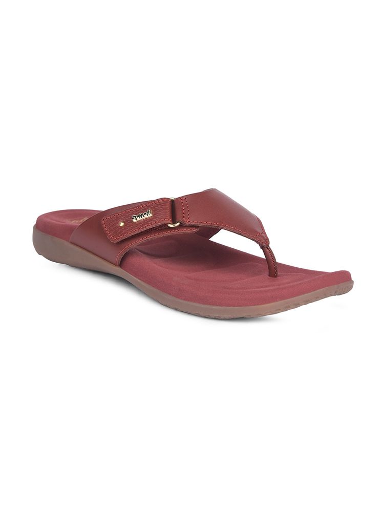 scholl fashion Scholl Women Red Leather Flats-picture-27