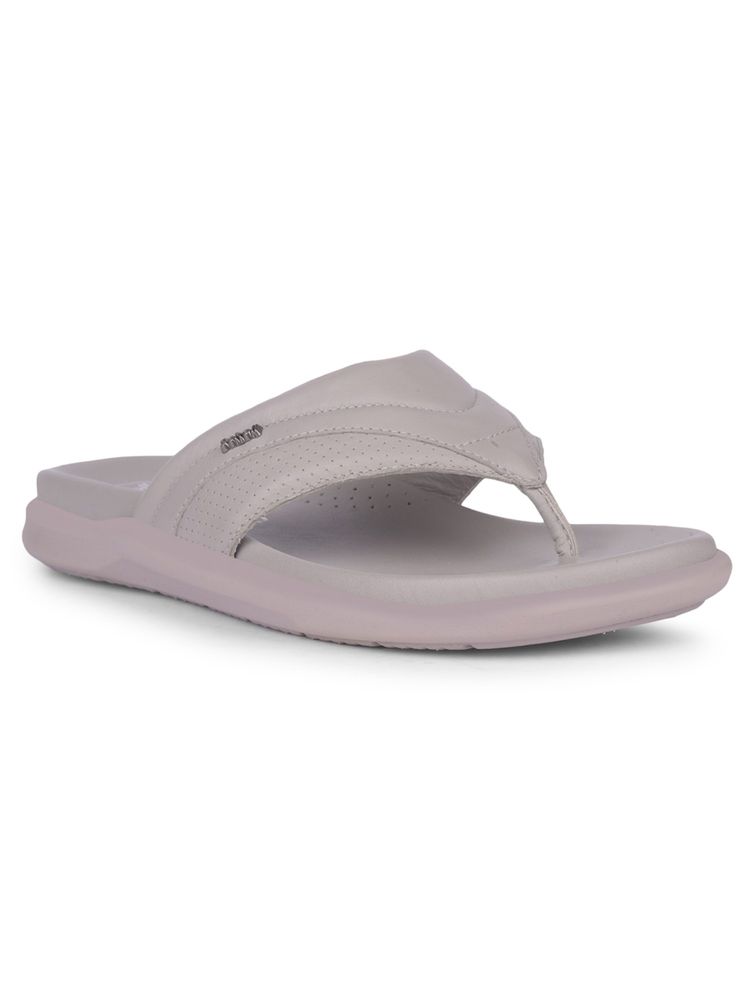 scholl fashion Scholl Women Grey Leather Flipflops-picture-20