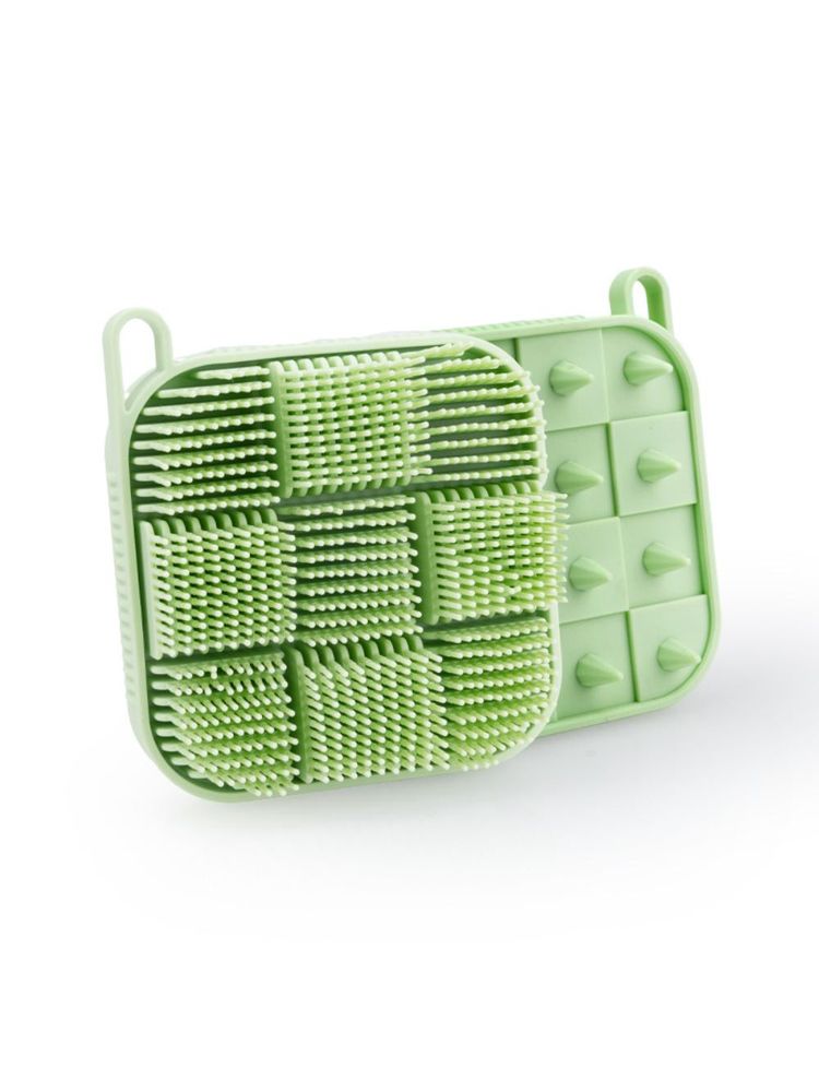 Getmecraft Green Bath Scrubber And Shampoo Brush, Body Scrubber And scalp Massager-image-24