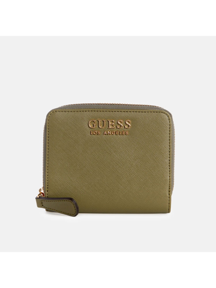 guess fashion Guess Olive Green Textured Lindfield Small Wallet-picture-39
