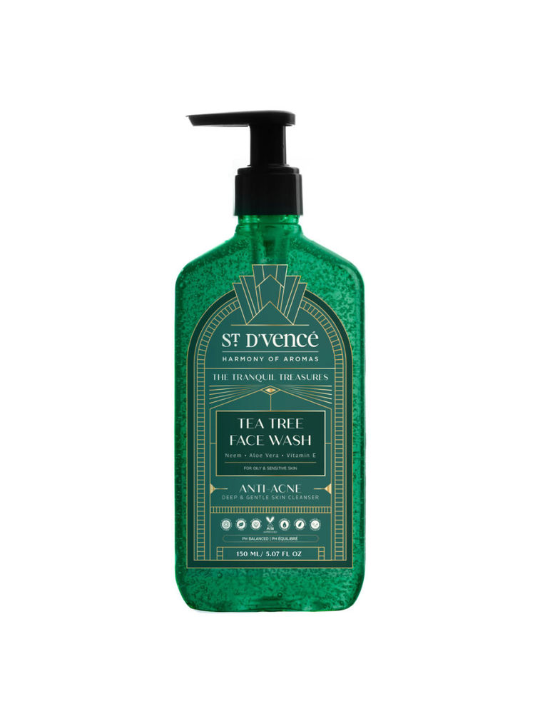 St. D'vencé Essential Tea Tree Oil Deep Skin Cleansing Face Wash-picture-17