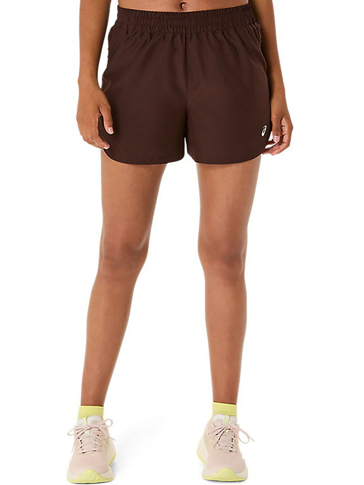 ASICS Women Brown Nagino Run Adjustable 4In Training Shorts-picture-12