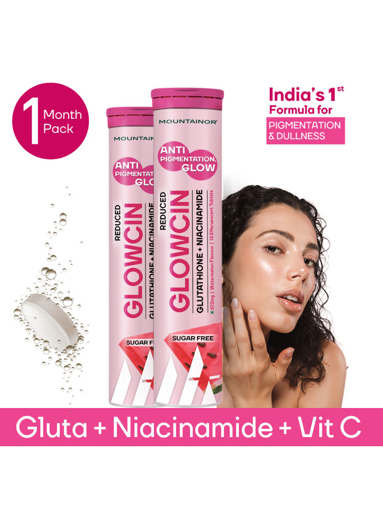 Mountainor Glutathione Glowing, Pigmentation Tablets with Vit C & Niacin for Dark Spot & Clear Skin-picture-12