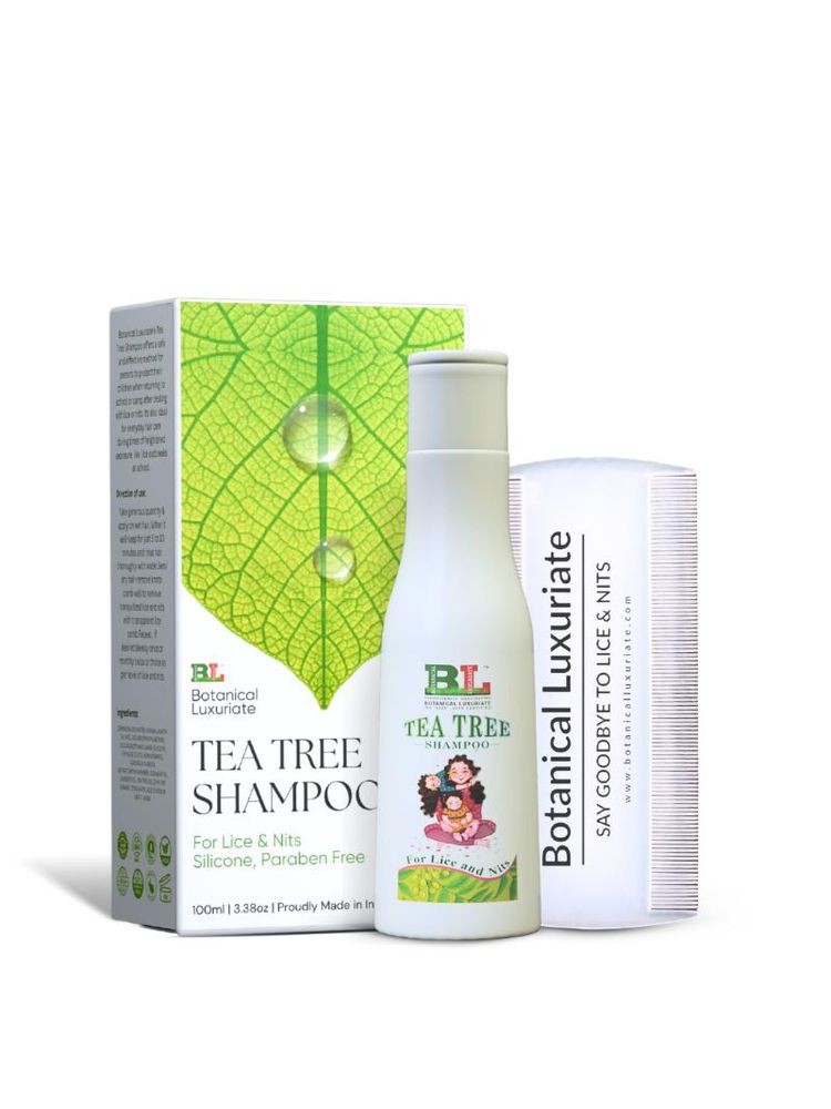 Botanical Luxuriate Tea Tree Shampoo For Lice & Nits