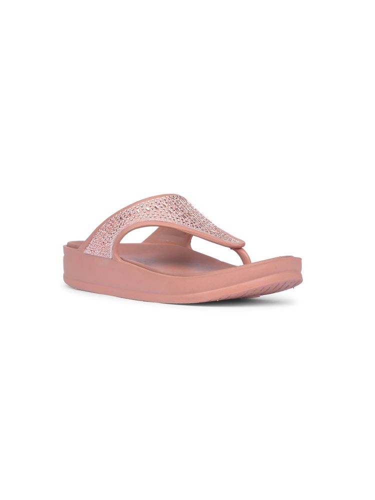Bata Women Slip On Pink Sandals-picture-18