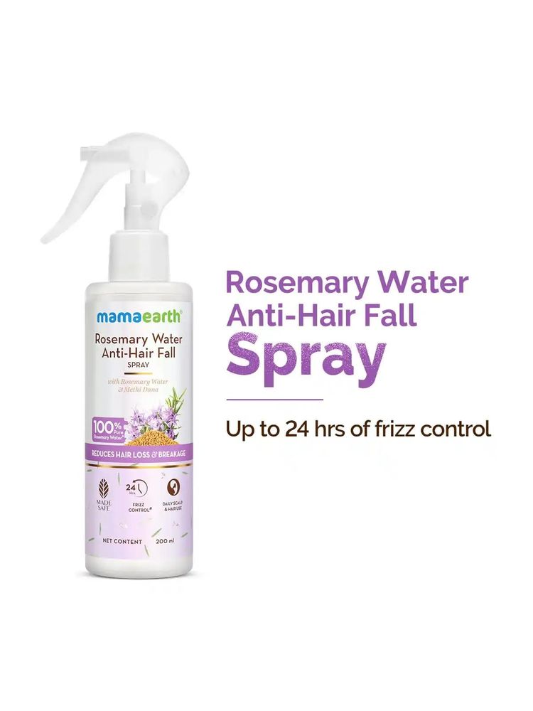 Mamaearth Rosemary Water Anti-Hair Fall Spray