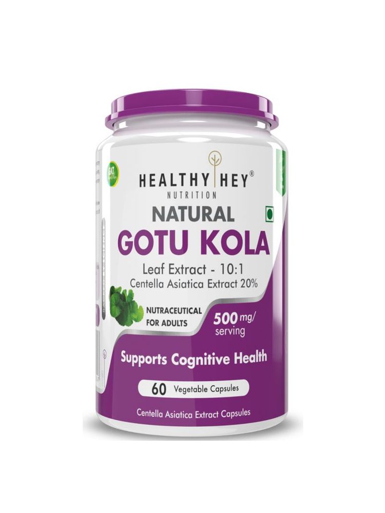 HealthyHey Nutrition Gotukola Leaf Extract Capsules-picture-15