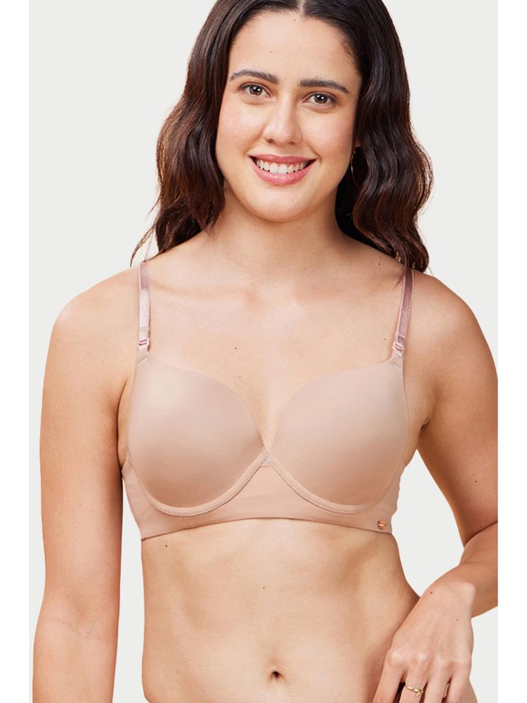 Enamor Cloud soft Invisi Bonded Cotton Minimizer Bra-image-27