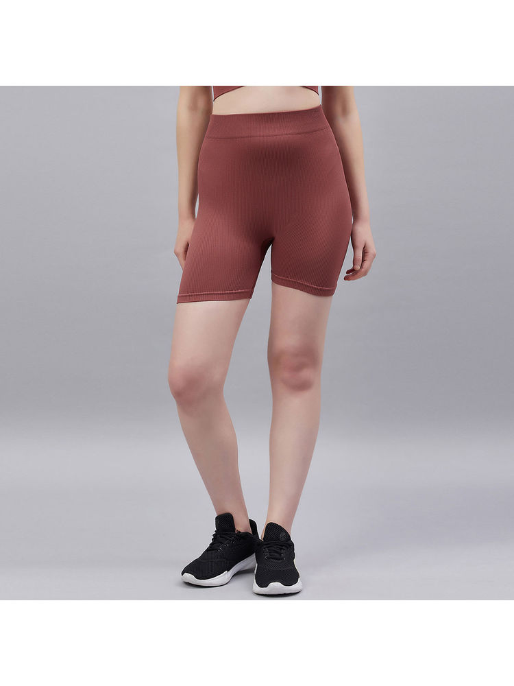 C9 Airwear Womens High Waist Rib Active Shorts-picture-16