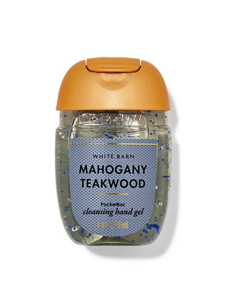Bath & Body Works Mahogany Teakwood Pocketbac Cleansing Hand Gel