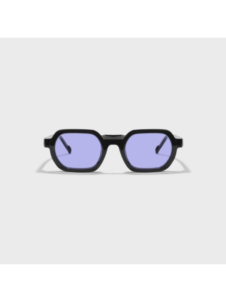SAM AND MARSHALL Unisex Velar 400UV Protection Square Blue Sunglasses-image-3
