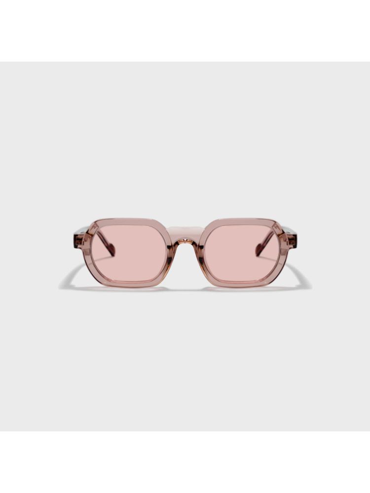 SAM AND MARSHALL Unisex Velar 400UV Protection Square Pink Sunglasses-image-6