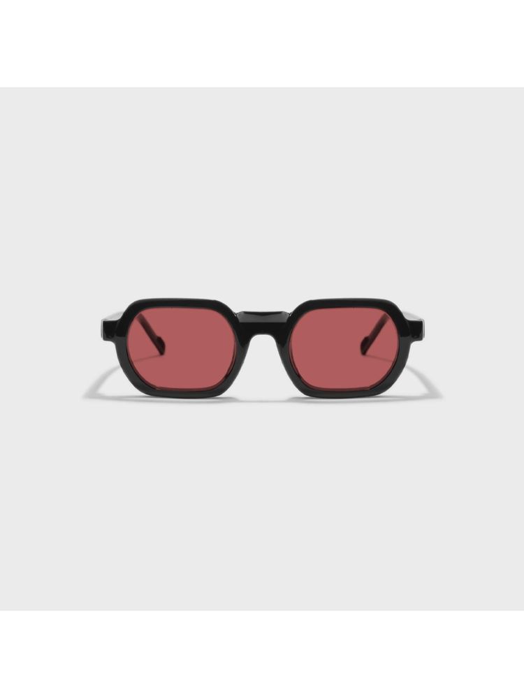SAM AND MARSHALL Unisex Velar 400UV Protection Square Maroon Sunglasses-image-46