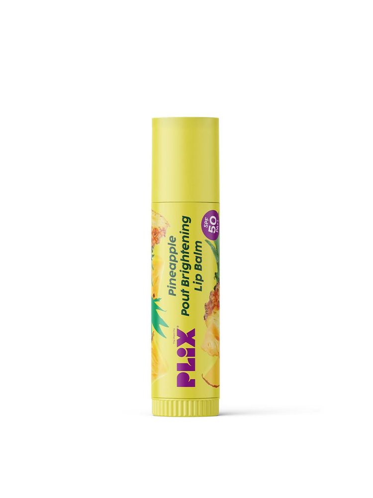 Plix The Plant Fix Pineapple Brightening Lip Balm With SPF 50 PA++-picture-37