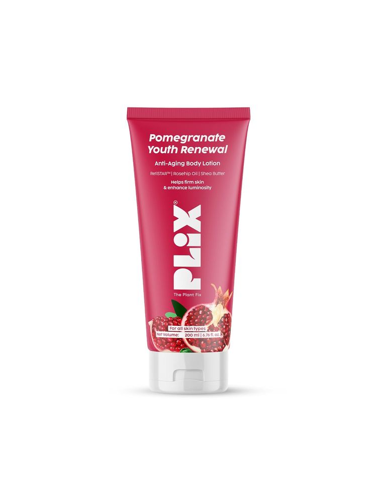 Plix The Plant Fix Pomegranate Youth Renewal Anti-Aging Body Lotion-image-15