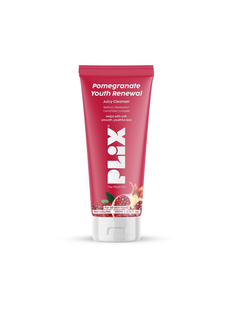Plix The Plant Fix Pomegranate Youth Renewal Juicy Face Wash Cleanser-picture-11