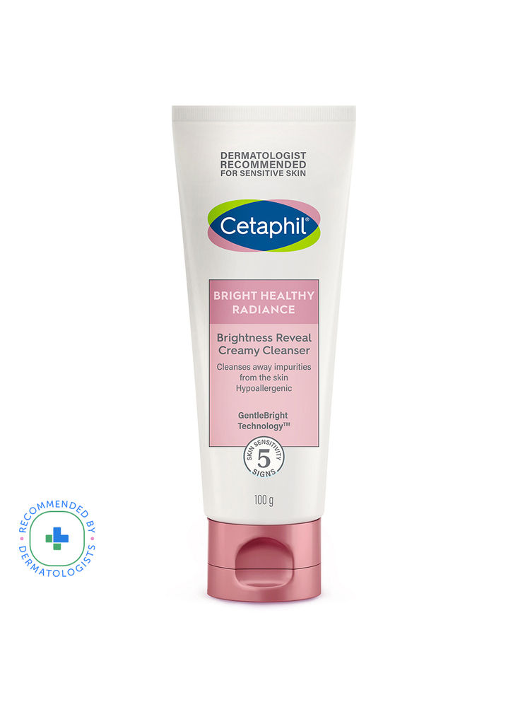 Cetaphil Brightening Radiance Creamy Cleanser With Niacinamide Reduces Dark Spots Dermatologist Tested