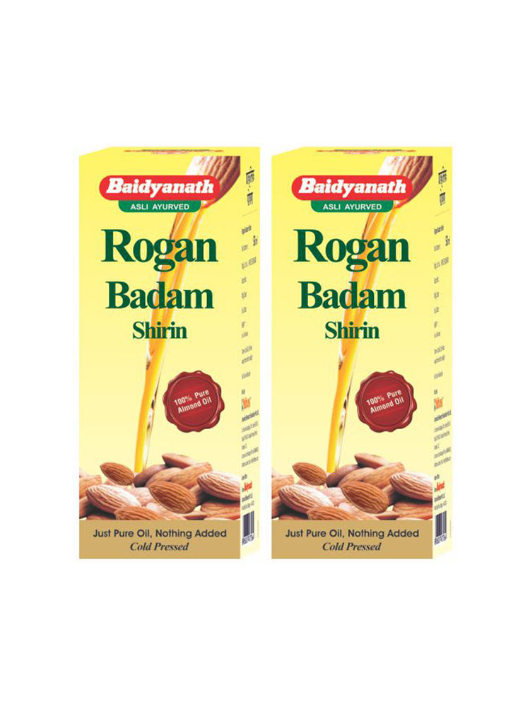 Baidyanath Rogan Hair Oil with Almond (Badam) - Pack Of 2