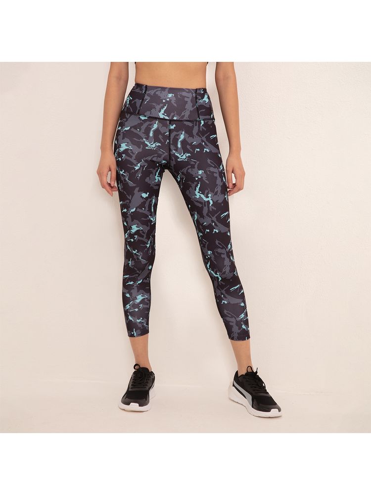 Nykd by Nykaa High Rise Trendsetter Printed Legging - NYK121 Neo Camo-picture-22