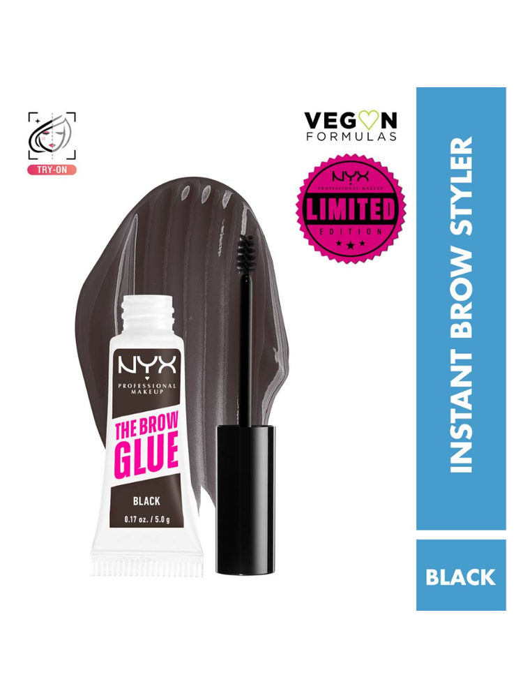 NYX Professional Makeup The Brow Glue Instant Long-Hold Eyebrow Styler - Black-picture-19