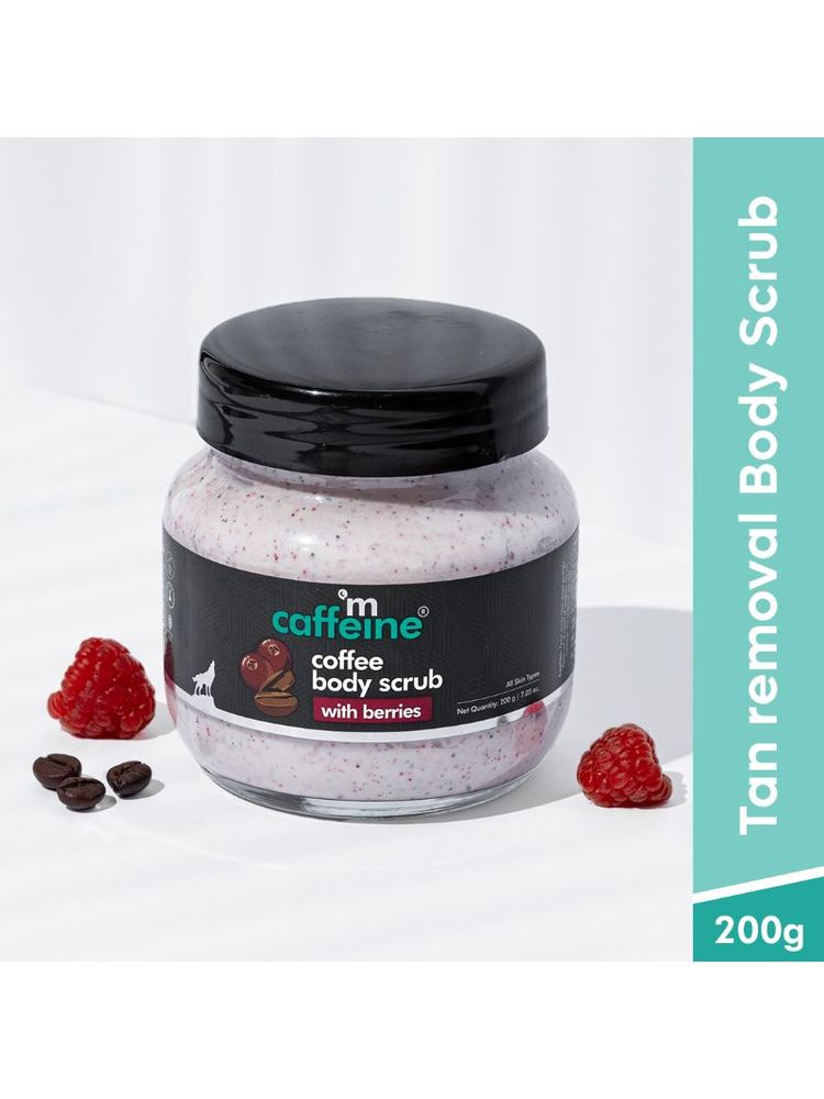 MCaffeine Coffee Body Scrub With Berries-image-1