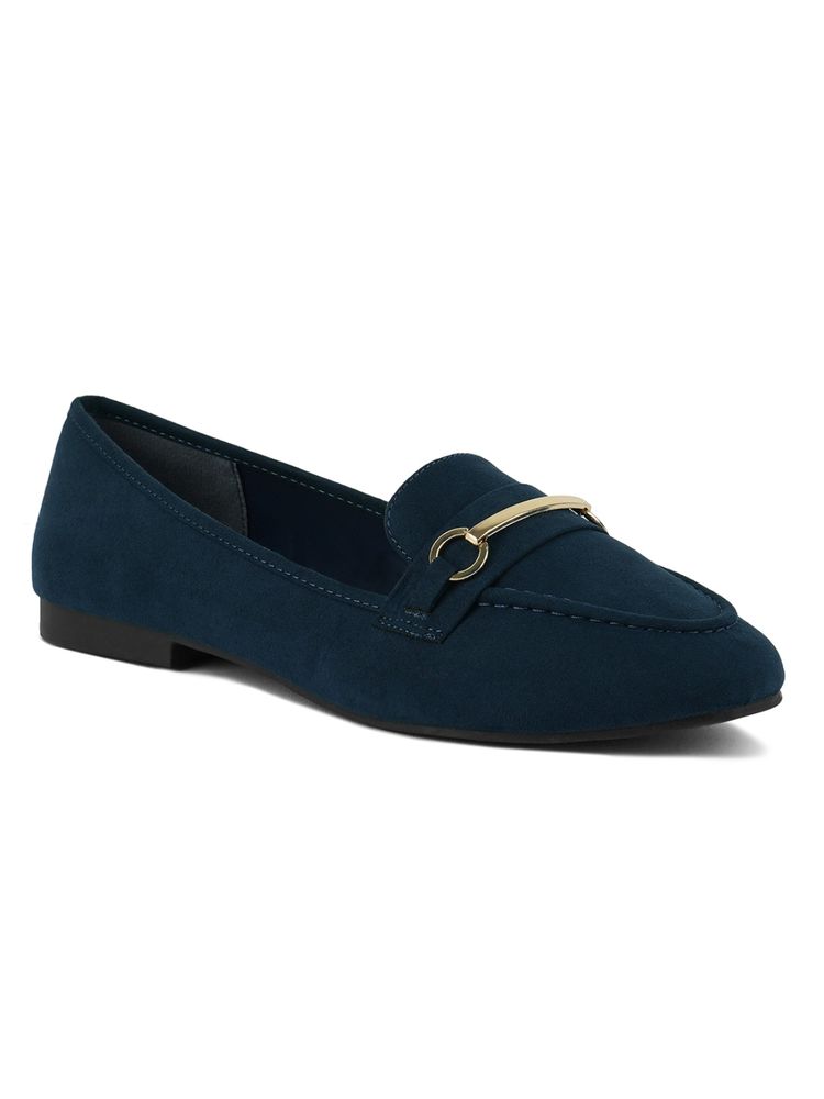 London Rag Navy Formal Bit Loafers-image-20