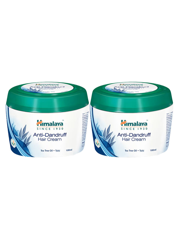 Himalaya Anti-Dandruff Hair Cream With Tea Tree Oil & Tulsi Duo