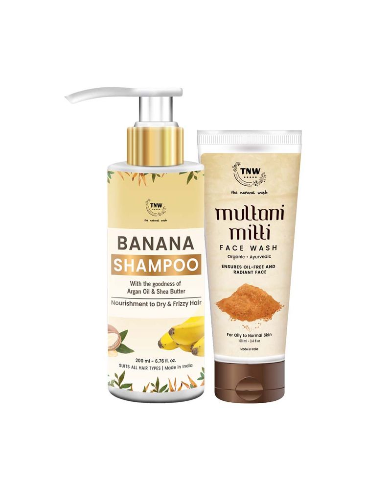 TNW The Natural Wash Tomato Clay Mask & Multani Mitti Face Wash Combo-image-34