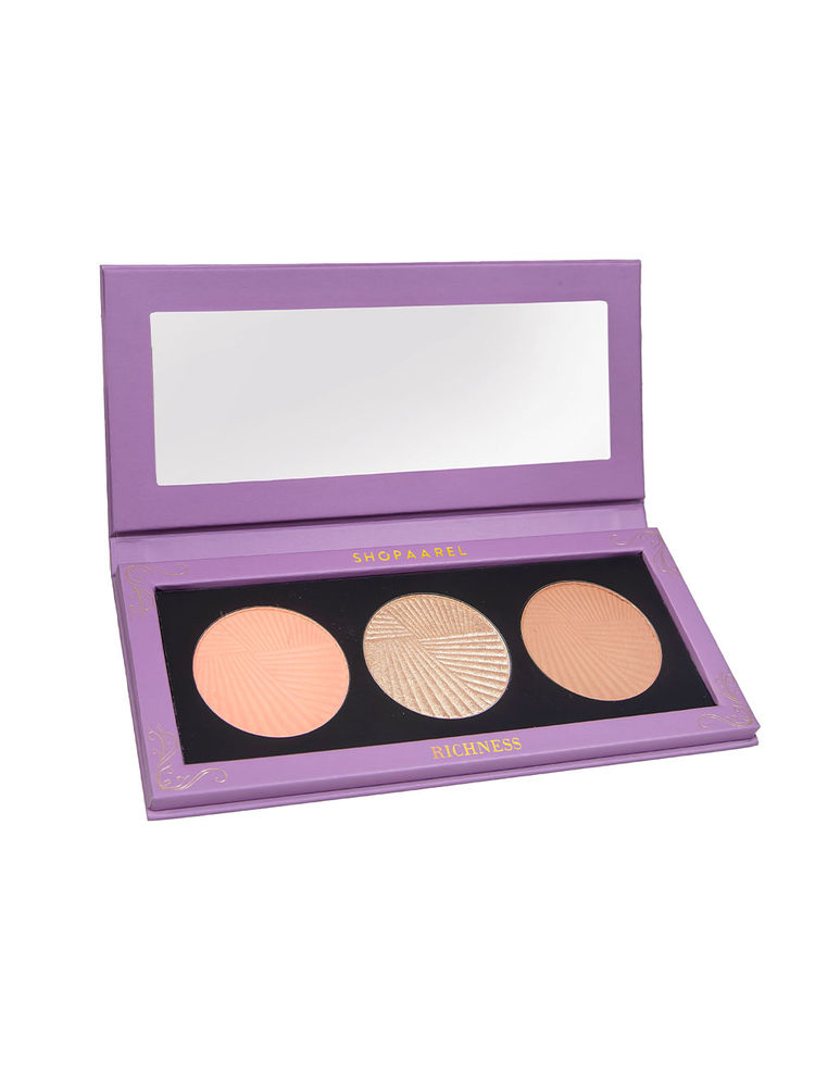 Shopaarel Richness 3C Palette All-In-One Blusher Contour Highlighter Finishing Powder-picture-17