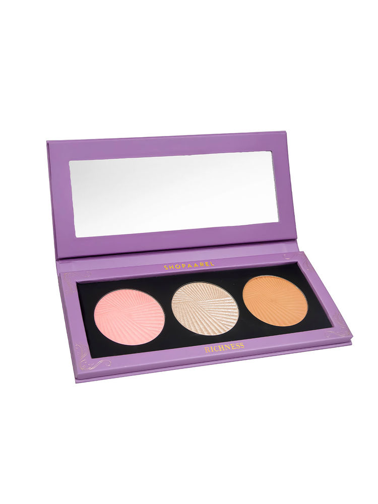 Shopaarel Richness 3C Palette All-In-One Blusher Contour Highlighter Finishing Powder-picture-12
