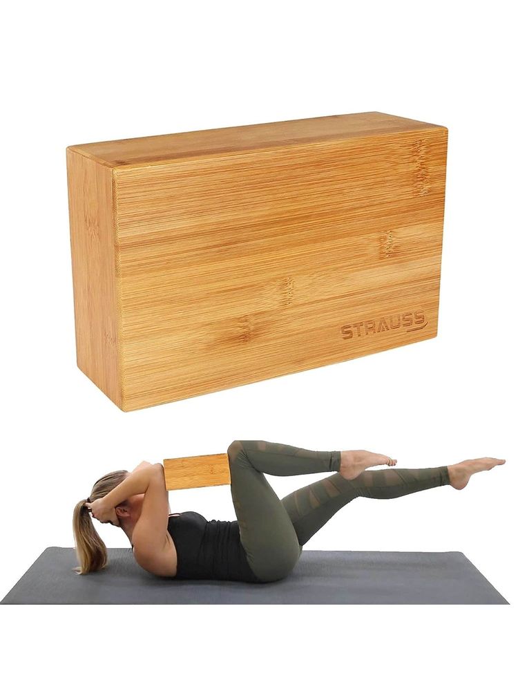 Strauss Wooden Yoga Block-image-33