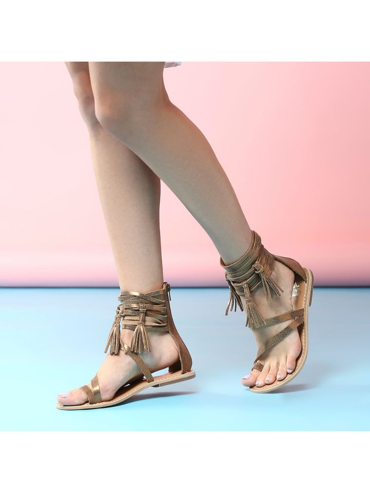 Tao Paris Women Ivy New Bronze Sandals-picture-26