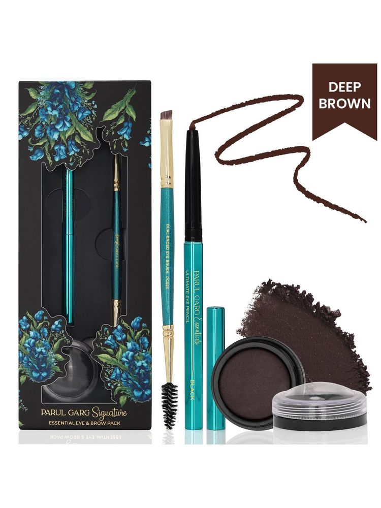 Parul Garg Beauty Signature Essential Eye & Brow Pack - Classic Brown-picture-18