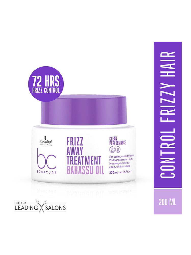 Schwarzkopf Professional Bonacure Frizz Away Treatment With Babassu Oil