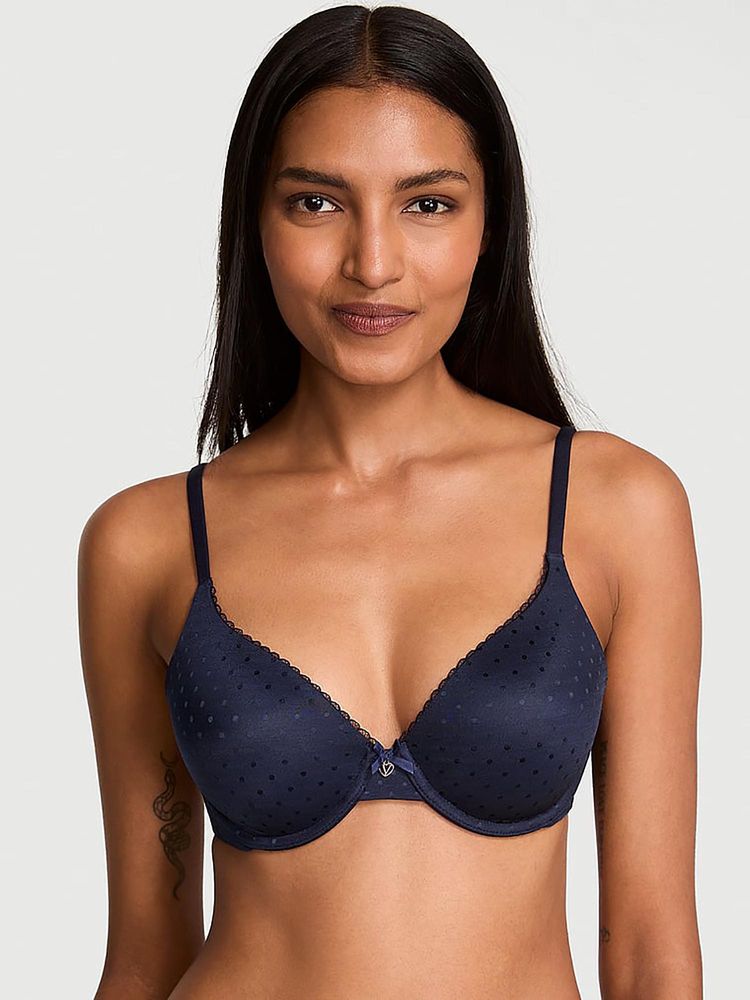 Victoria's Secret Lightly Lined Full-Coverage Bra Blue-image-9