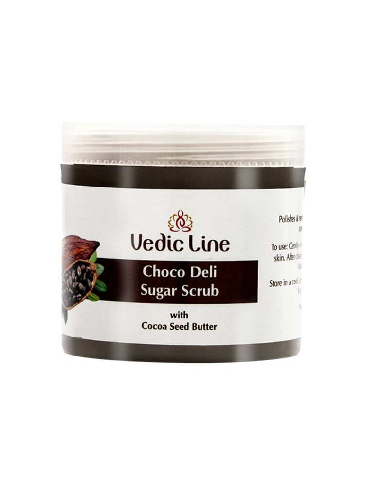 Vedic Line Choco Deli Sugar Scrub With Cocoa Seed Butter-picture-15