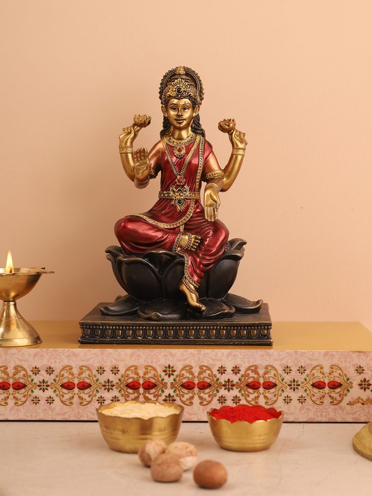 HOME 360 Goddess Lakshmi Ji Idol-picture-12