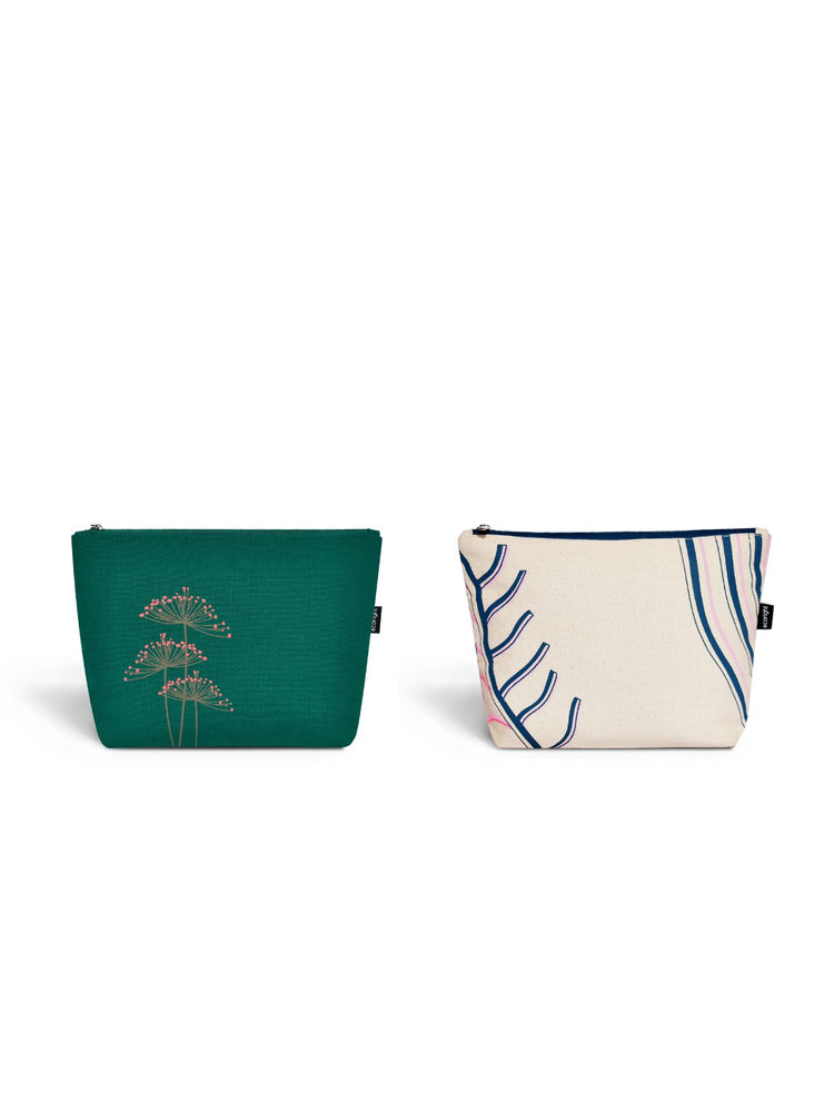 EcoRight Women Cosmetic Pouch (Pack of 2) Multi-Color-picture-28