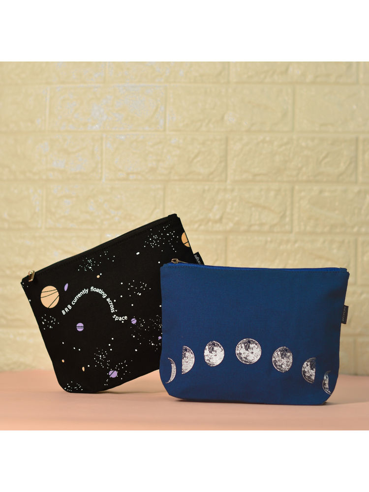 EcoRight Women Cosmetic Pouch (Pack of 2) Multi-Color-picture-41